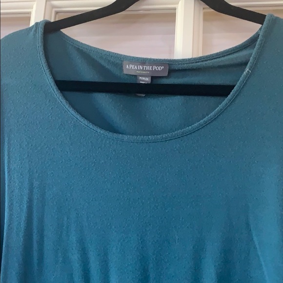 Pea in the pod long sleeve maternity top - Picture 2 of 2